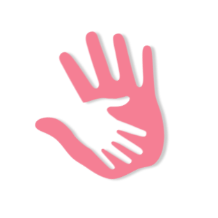 una mano contiene a otra más pequeña